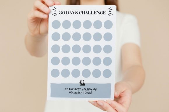 30 Days Challenge Planner - Free: Your Printable Blueprint for Success