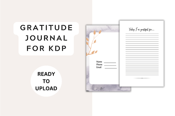 Free Gratitude Journal - KDP TEMPLATE: Your Ready-to-Publish Solution
