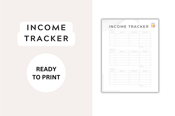 Income Tracker Printable: Organize Your Finances Creatively