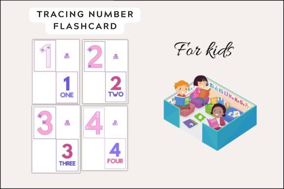 Kids Tracing Number Flashcard: A Practical Tool for Early Learning
