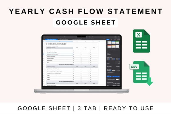 Master Your Cash Flow: The Yearly Template for Financial Clarity