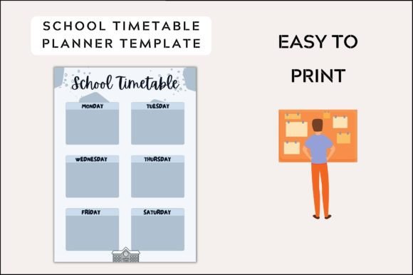 Master Your Schedule: The Printable School Timetable Planner Free