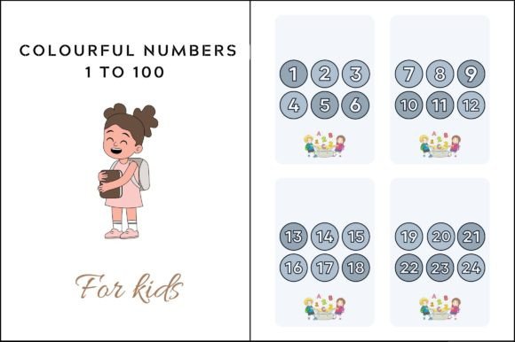 Mastering Educational Design with Colourful Numbers 1 to 100