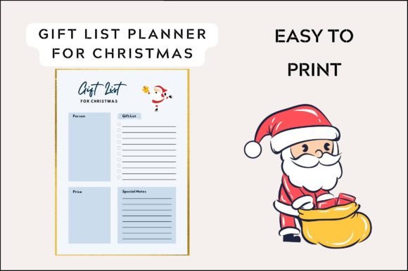 Organize Your Holiday Cheer: The Ultimate Christmas Gift Planner
