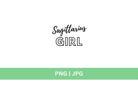 Sagittarius Girl Graphic: The Creative Font for Bold Brands