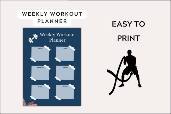 Streamline Your Fitness Goals with a Weekly Workout Planner