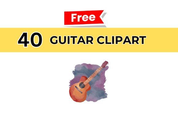 Strum Up Creativity: A Designer's Guide to Guitar Cliparts