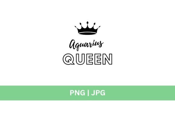 Unleash Your Creative Power with the Aquarius Queen Graphic